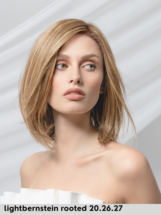 CATCH MONO - human hair synthetic blend - free parting, lace front