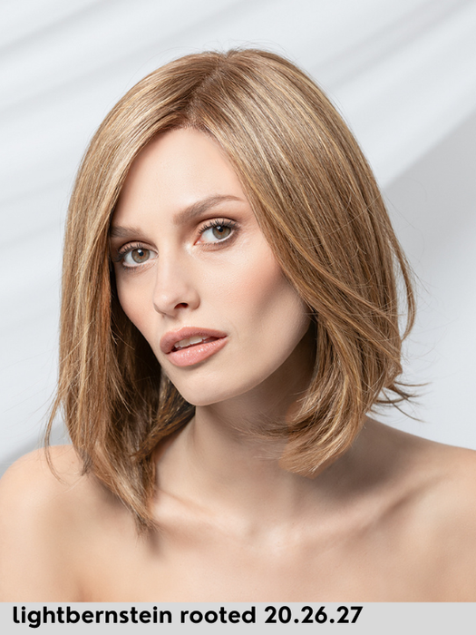 CATCH MONO - human hair synthetic blend - free parting, lace front