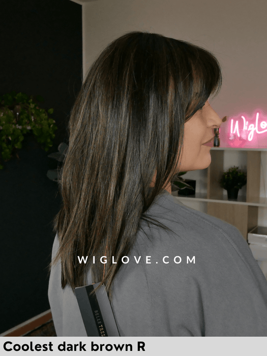 cavalli belle tress lux se parrucca piastrabile termoresistente con frangetta liscia lacefront monofilamento fatta a mano