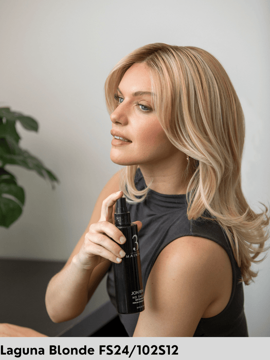 CELESTE - riga libera, attaccatura naturale - Wig Love - Parrucca SinteticaLaguna Blonde HD