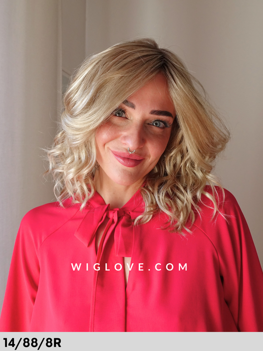 chacha rokoko hair company parrucca mossa alle spalle taglia s-m fibra sintetica tradizionale lacefront riga libera dispositivo medico ce