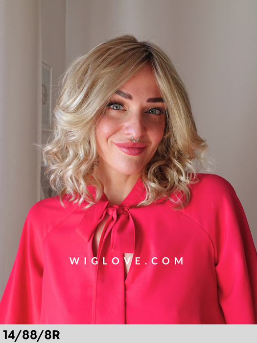 chacha rokoko hair company parrucca mossa alle spalle taglia s-m fibra sintetica tradizionale lacefront riga libera dispositivo medico ce