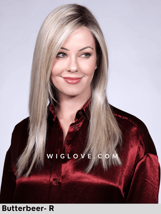 CHAMPION - 100% fatta a mano, attaccatura estesa, antiscivolo - Wig Love - Parrucca SinteticaButterbeer Rooted