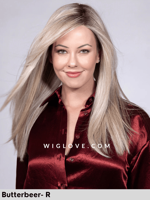 CHAMPION - 100% fatta a mano, attaccatura estesa, antiscivolo - Wig Love - Parrucca SinteticaButterbeer Rooted