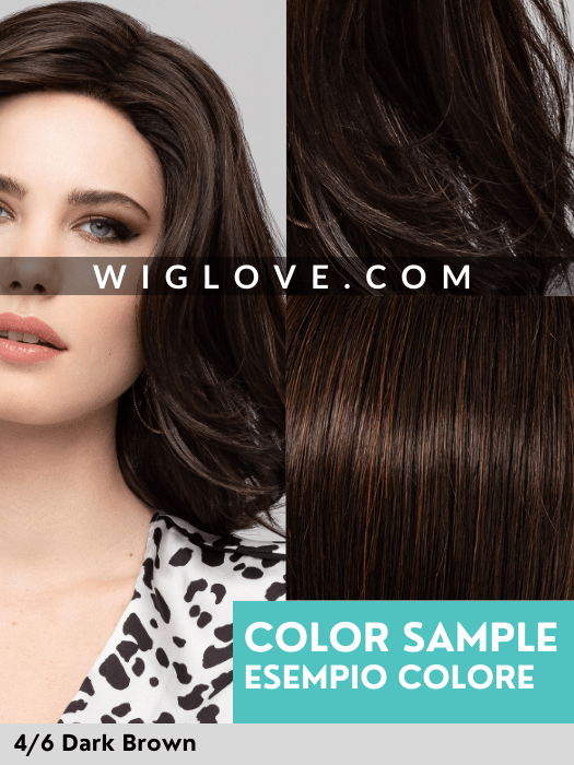 CHARLOTTE - attaccatura naturale, riga centrale - Wig Love - Parrucca SinteticaAmaretto and Cream 8/16+2