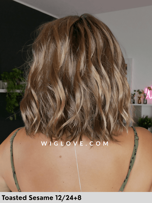 charlotte gisela mayer parrucca mossa alle spalle ondulata con attaccatura naturale e riga centrale vision 3000 taglia M