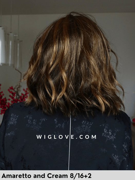 charlotte gisela mayer parrucca mossa alle spalle ondulata con attaccatura naturale e riga centrale vision 3000 taglia M