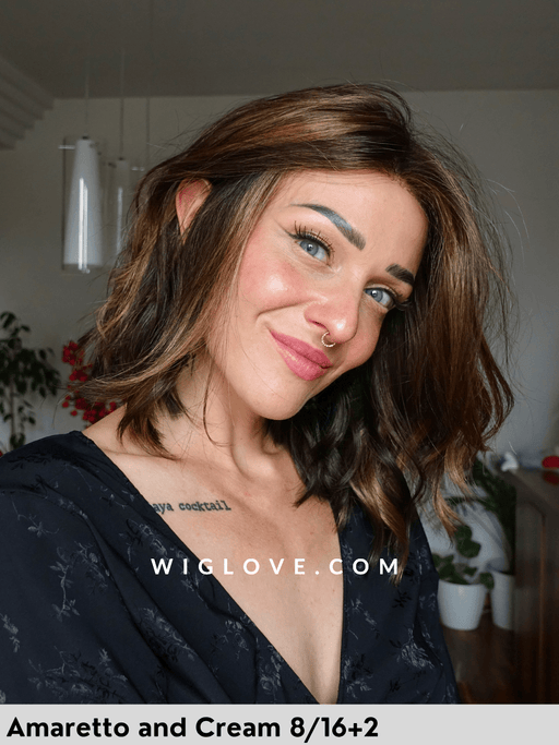 charlotte gisela mayer parrucca mossa alle spalle ondulata con attaccatura naturale e riga centrale vision 3000 taglia M