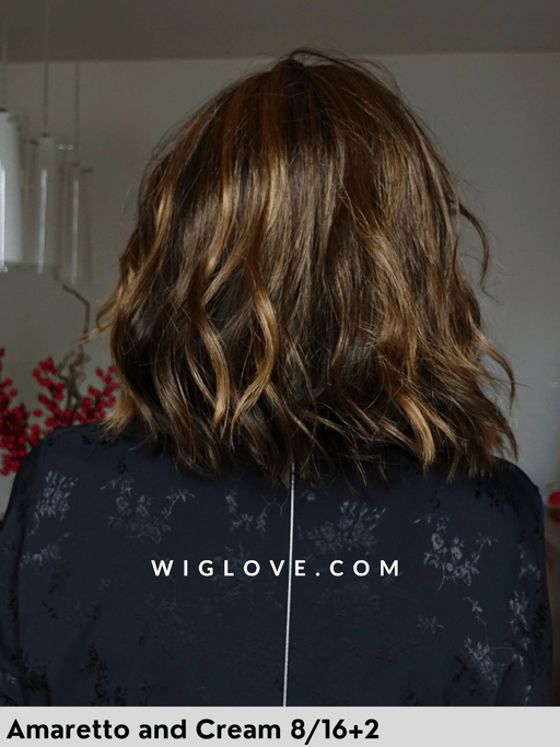 charlotte gisela mayer parrucca mossa alle spalle ondulata con attaccatura naturale e riga centrale vision 3000 taglia M