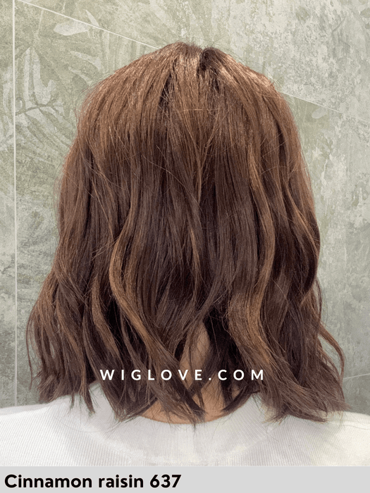 charlotte gisela mayer parrucca mossa alle spalle ondulata con attaccatura naturale e riga centrale vision 3000 taglia M