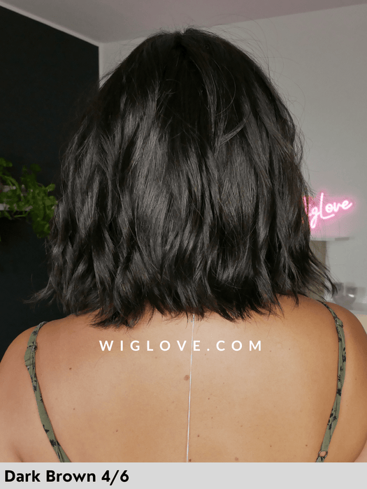 charlotte gisela mayer parrucca mossa alle spalle ondulata con attaccatura naturale e riga centrale vision 3000 taglia M