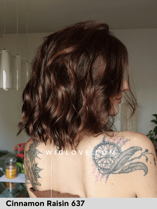 charlotte gisela mayer parrucca mossa alle spalle ondulata con attaccatura naturale e riga centrale vision 3000 taglia M