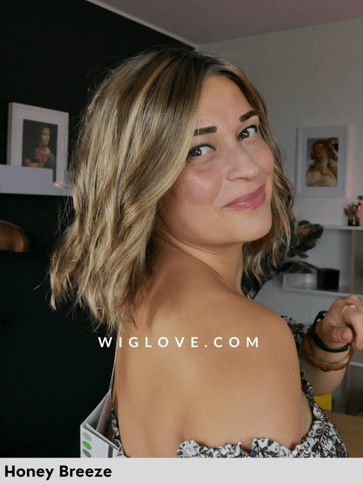 charlotte gisela mayer parrucca mossa alle spalle ondulata con attaccatura naturale e riga centrale vision 3000 taglia M