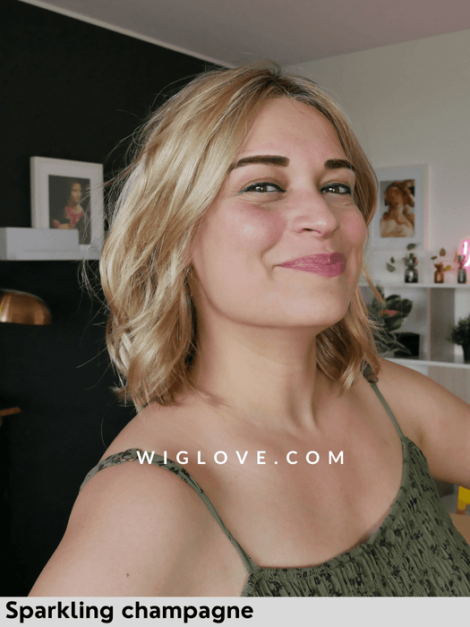 charlotte gisela mayer parrucca mossa alle spalle ondulata con attaccatura naturale e riga centrale vision 3000 taglia M