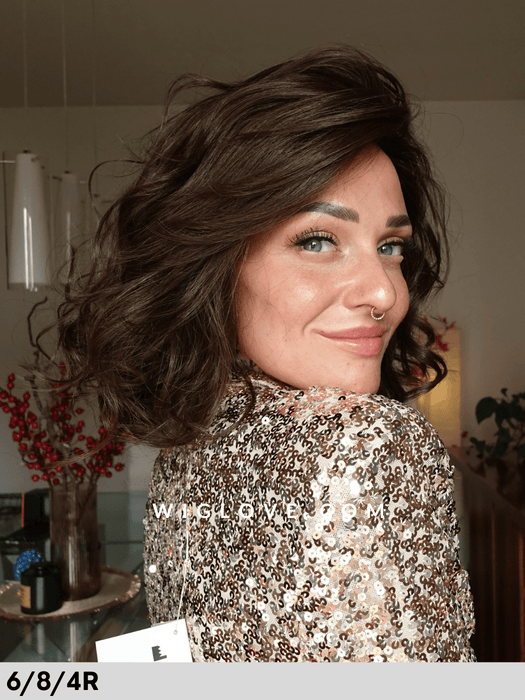 cheerful parrucca sintetica termoresistente rokoko caschetto mosso lacefront riga sinistra dispositivo medico ce