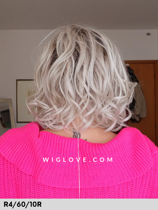 cheerful parrucca sintetica termoresistente rokoko caschetto mosso lacefront riga sinistra dispositivo medico ce