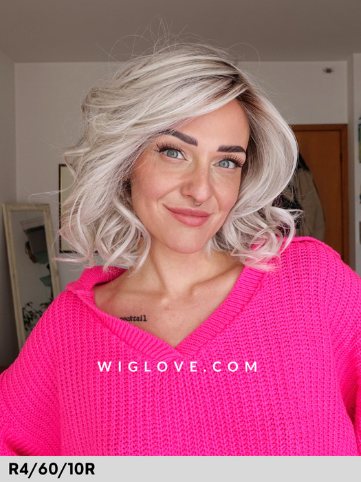 cheerful parrucca sintetica termoresistente rokoko caschetto mosso lacefront riga sinistra dispositivo medico ce