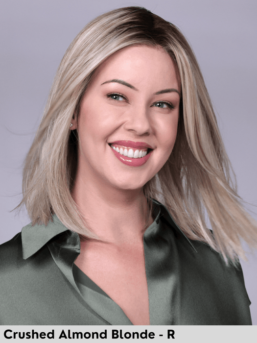 CHELSEA I Pronta Consegna 24/48 ore - Wig Love - Parrucca SinteticaCrushed Almond Blonde Rooted