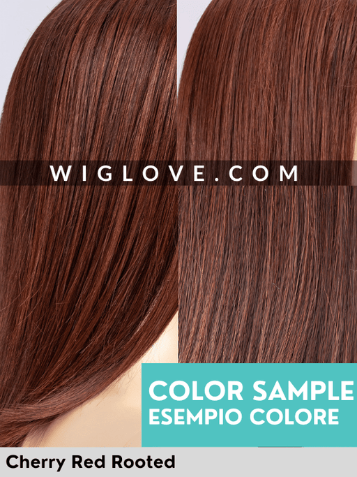 STREAM - Topper Capelli Sintetici Termoresistenti - Wig Love - TopperCherry Red Rooted