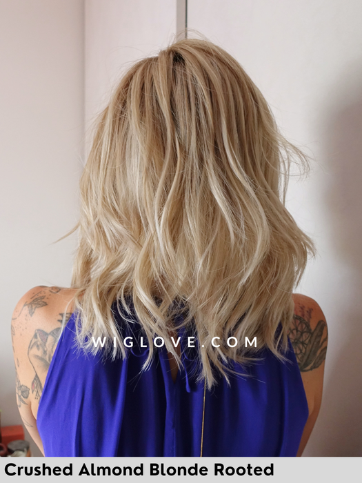 chicago belle tress parrucca mossa alle spalle scalata fibra sintetica termoresistente lacefront riga sinistra city collection 