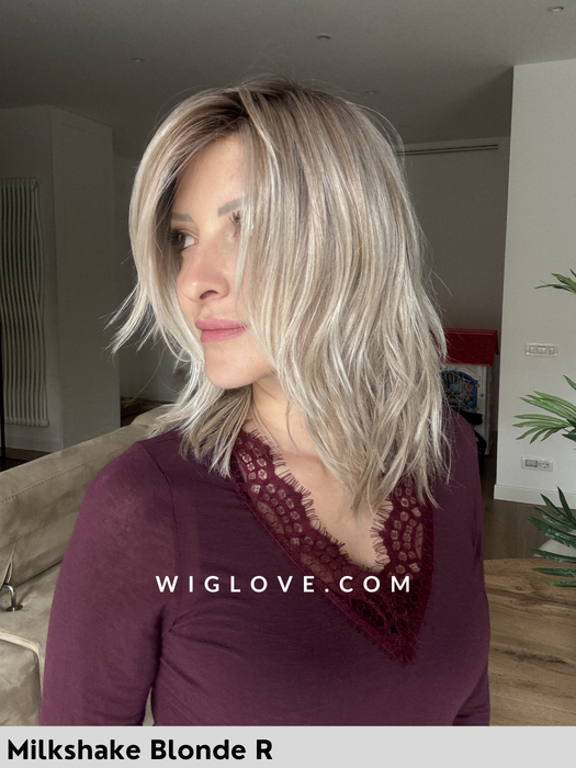 chicago belle tress parrucca mossa alle spalle scalata fibra sintetica termoresistente lacefront riga sinistra city collection 