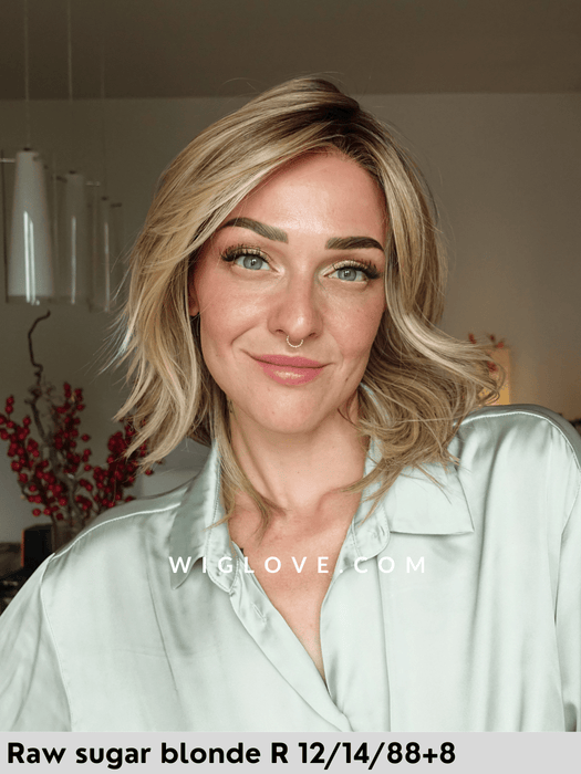 chicago belle tress parrucca mossa alle spalle scalata fibra sintetica termoresistente lacefront riga sinistra city collection 