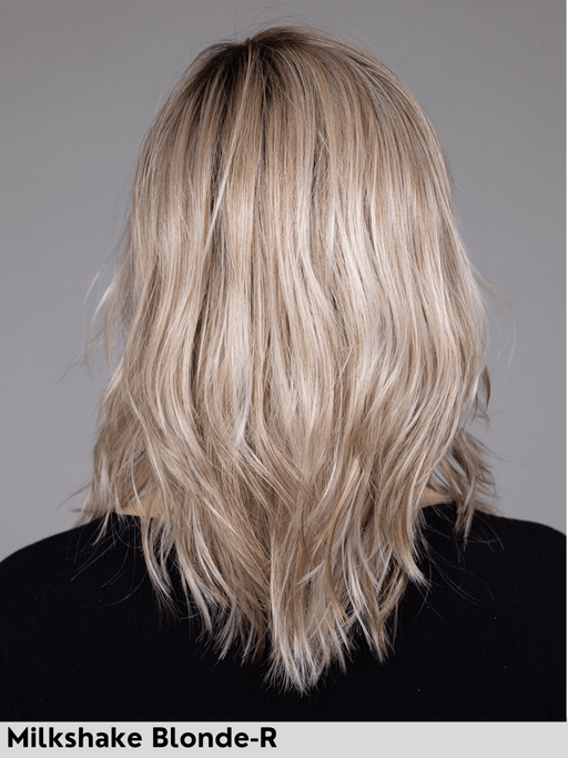 CHICAGO - riga sinistra, attaccatura naturale - Wig Love - Parrucca SinteticaMilkshake Blonde Rooted