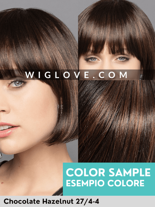 MAGIC COCO - riga sinistra, attaccatura naturale - Wig Love - Parrucca SinteticaChocolate Hazelnut 27/4 - 4