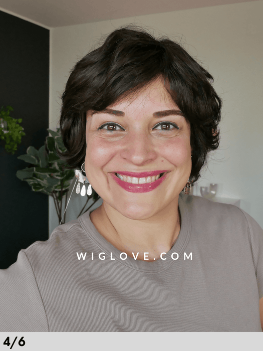 CHRISTINA - Fatta a macchina - Wig Love - Parrucca Sintetica4/6RK