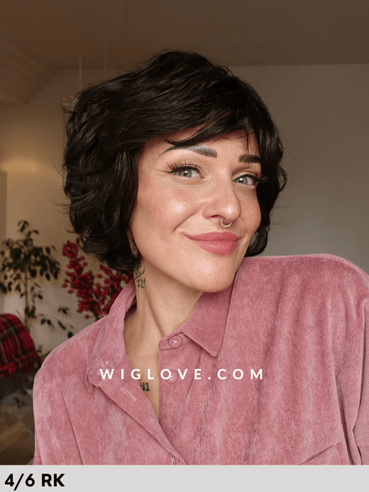 christina rokoko hair company parrrucca corta mossa fatta a macchina dispositivo medico CE