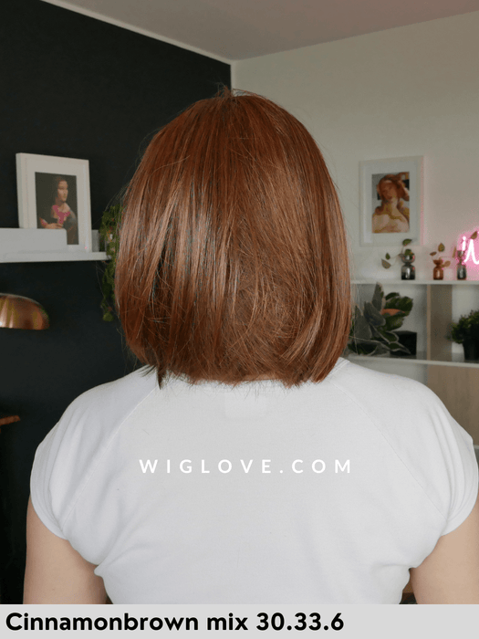 CIDRE - Fascia con Capelli - Fibra Sintetica - Wig Love - TopperCinnamon Brown Mix