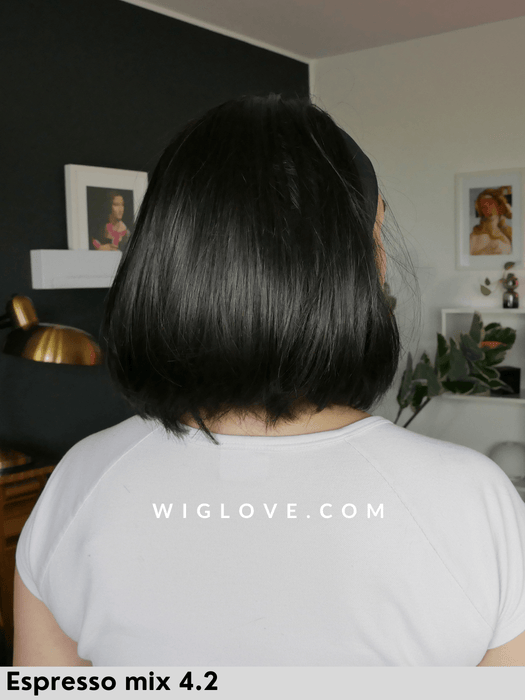 CIDRE - Fascia con Capelli - Pronta Consegna 24/48 ore - Wig Love - TopperDark Chocolate Mix