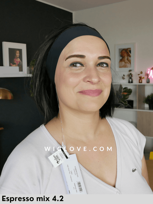 CIDRE - Fascia con Capelli - Fibra Sintetica - Wig Love - TopperEspresso Mix