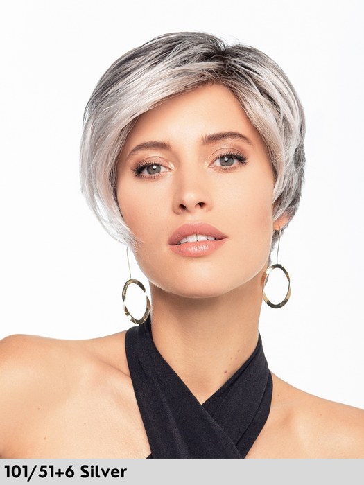 CLIC MONO LACE SOFT - free parting, lace front, closed back