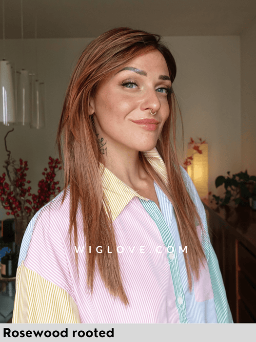 CLOUD - piccolo lace front, monofilamento vortice - Wig Love - Parrucca SinteticaPastel Blonde Rooted