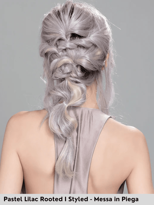 CLOUD - piccolo lace front, monofilamento vortice - Wig Love - Parrucca SinteticaPastel Lilac Rooted