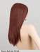 CLOUD - piccolo lace front, monofilamento vortice - Wig Love - Parrucca SinteticaCherry Red Mix