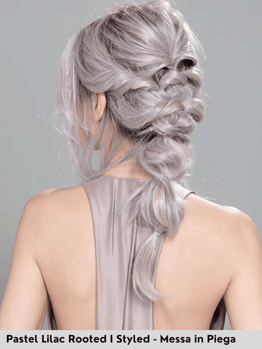 CLOUD - piccolo lace front, monofilamento vortice - Wig Love - Parrucca SinteticaPastel Lilac Rooted