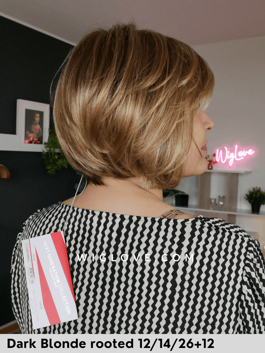 cloud small gisela mayer parrucca sintetica caschetto taglia s mini lacefront monofilamento al vortice 