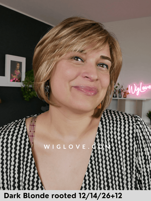 cloud small gisela mayer parrucca sintetica caschetto taglia s mini lacefront monofilamento al vortice 