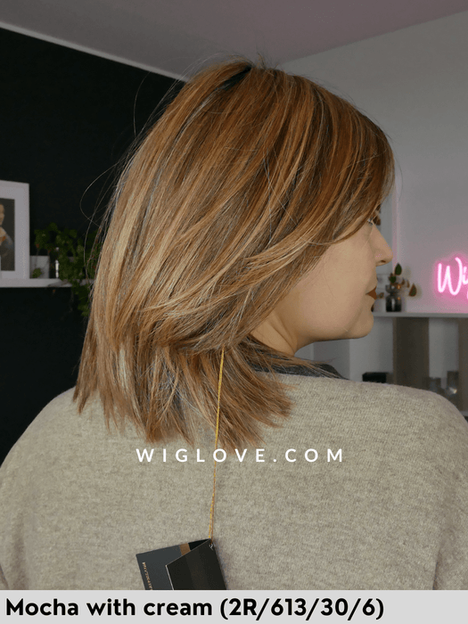 cold brew chic belle tress city collection parrucca alle spalle scalata piega liscia in fibra sintetica termoresistente riga ibera monofilamento lacefront retro aperto e fatto a macchina 