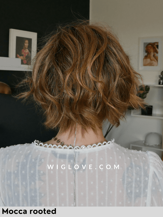 COOKIE MONO PART - Pronta Consegna 24/48 ore - Wig Love - Parrucca SinteticaDark Sand Frosted