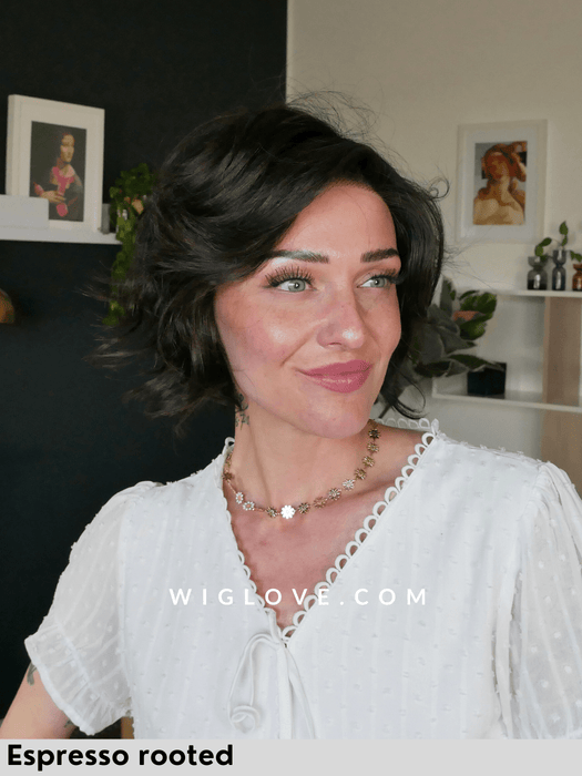 COOKIE MONO PART - Pronta Consegna 24/48 ore - Wig Love - Parrucca SinteticaDark Sand Frosted