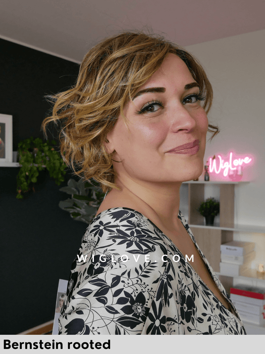 COOKIE MONO PART - Pronta Consegna 24/48 ore - Wig Love - Parrucca SinteticaDark Sand Frosted