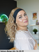 cosmopolitan ellen wille fascia con capelli sintetici resistente al calore piega mossa taglia M 