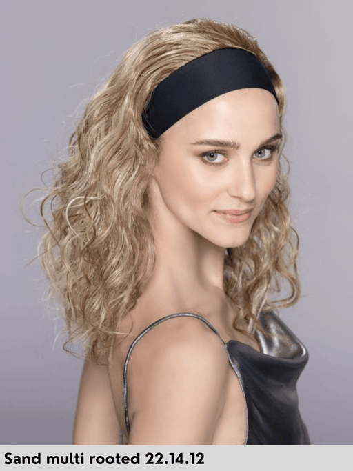 cosmopolitan ellen wille fascia con capelli per alopecia per mare vacanze o sport in fibra sintetica termoresistente taglia M unica