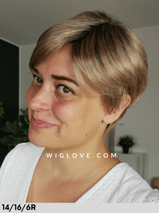 CREATIV - riga sinistra, no lace front - Wig Love - Parrucca Sintetica14/16/6R
