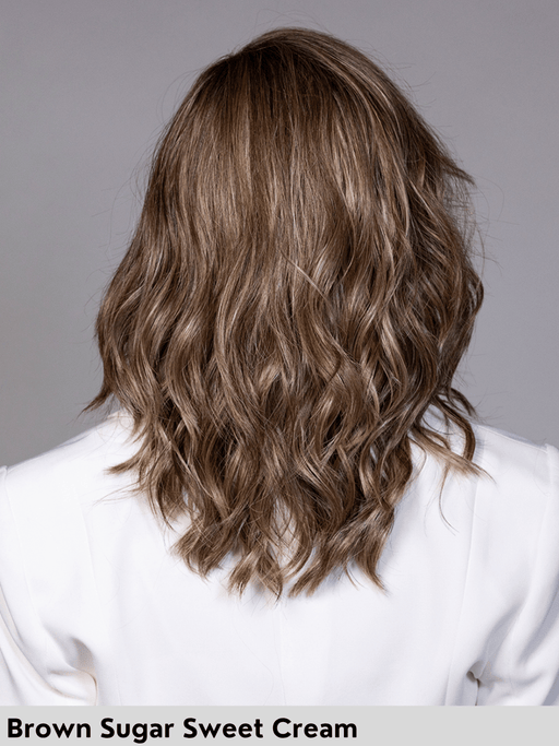 DALGONA 16 - lunghezza 40cm - riga sinistra, attaccatura naturale - Wig Love - Parrucca SinteticaBrown Sugar Sweet Cream