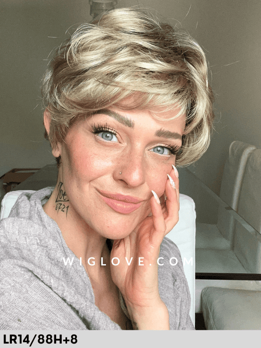 DALLAS MONO LACE DELUXE - Taglia M/L - 100% fatta a mano - Wig Love - Parrucca SinteticaL