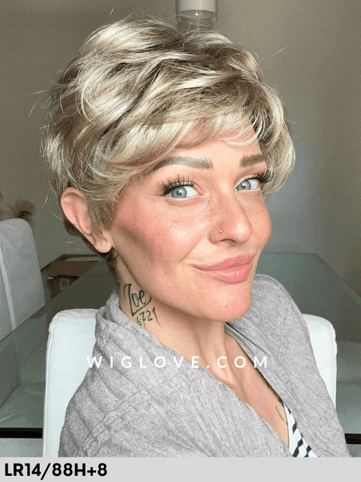 DALLAS MONO LACE DELUXE - Taglia M/L - 100% fatta a mano - Wig Love - Parrucca SinteticaL